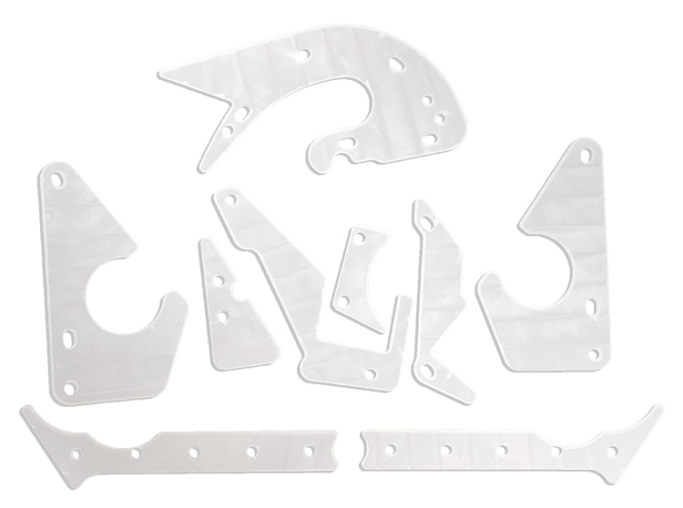 Star Trek The Next Generation Clear Plastic Protector Set